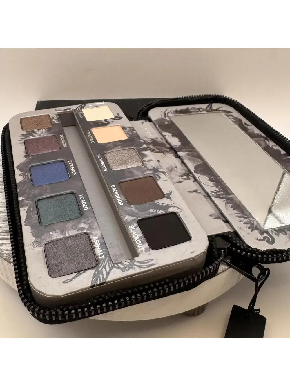 Urban Decay SMOKED Eyeshadow Palette RARE Brand New w/ Look Book BNWOB